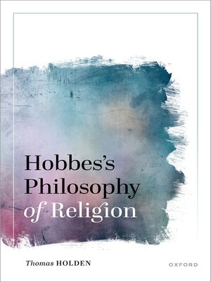 cover image of Hobbes's Philosophy of Religion